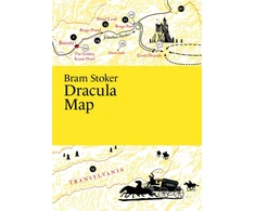 KNYGA Bookshop Bram Stoker, Dracula Map
