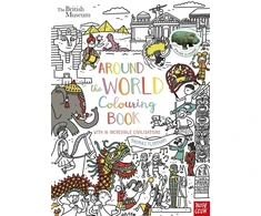 KNYGA Bookshop British Museum: Around the World Colouring Book