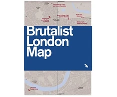 KNYGA Bookshop Brutalist London Map
