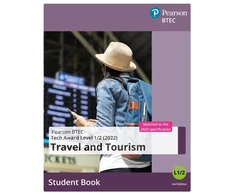 KNYGA Bookshop BTEC Tech Award 2022 Travel and Tourism Student Book