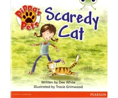 KNYGA Bookshop Bug Club Guided Fiction Year 1 Geltona B Pippa's Pets: Scaredy Cats