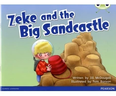 KNYGA Bookshop Bug Club Guided Fiction Year 1 Mėlyna B Zeke and the Big Sandcastle