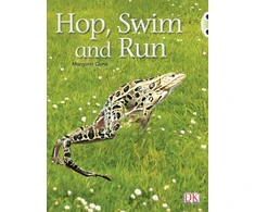 KNYGA Bookshop Bug Club Guided Non Fiction Reception Rožinė A Hop, Swim and Run
