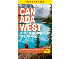 KNYGA Bookshop Canada West Marco Polo Pocket Travel Guide - with pull out map