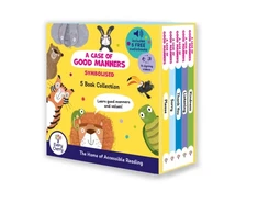 KNYGA Bookshop Case of Good Manners: Symbolised 5 Book Collection