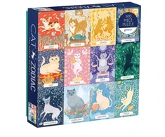 Dėlionė Bookshop Cat Zodiac 500 Piece Puzzle