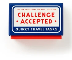 KNYGA Bookshop Challenge Accepted Travel Tasks Card Deck