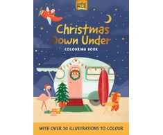 KNYGA Creative Mile Mile Creative Christmas Down Under Colouring Book