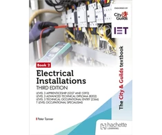 KNYGA Bookshop City &amp; Guilds Textbook: Book 2 Electrical Installations, Third Edition: For the Level 3 Apprenticeships (5357 and 5393), Level 3 Advanced Technical Diploma (8202), Level 3 Technical Occupational Entry (2366) &amp; T Level Occupational Specialisms