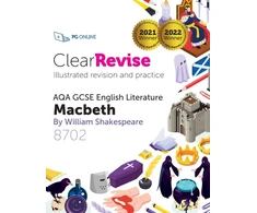 KNYGA Bookshop ClearRevise AQA GCSE English Literature: Shakespeare, Macbeth