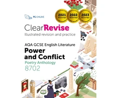 KNYGA Bookshop ClearRevise AQA GCSE English Literature: Power and conflict