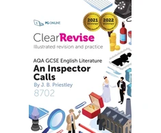 KNYGA Bookshop ClearRevise AQA GCSE English, Priestley, An Inspector Calls