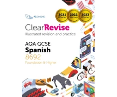KNYGA Bookshop ClearRevise AQA GCSE Spanish 8692