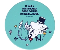KNYGA Bookshop Coaster Single Ceramic - Moomin (Moominpappa)
