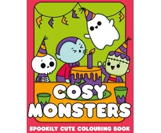 KNYGA Bookshop Cosy Monsters: A Super Cute Colouring Book