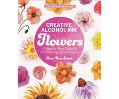 KNYGA Bookshop Creative Alcohol Ink Flowers