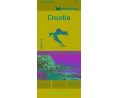KNYGA Bookshop Croatia - Michelin National Map 757