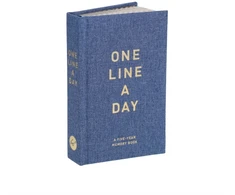 KNYGA Chronicle Books Denim One Line a Day
