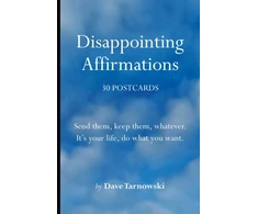 KNYGA Bookshop Disappointing Affirmations: 30 Postcards
