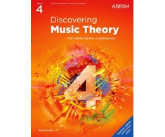 KNYGA Bookshop Royal Discovering Music Theory, The ABRSM Grade 4 Workbook