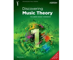 KNYGA Bookshop Discovering Music Theory, The ABRSM Grade 1 Workbook
