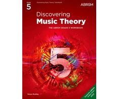 KNYGA Bookshop Royal Discovering Music Theory, The ABRSM Grade 5 Workbook