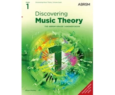 KNYGA Bookshop Discovering Music Theory, The ABRSM Grade 1 Answer Book