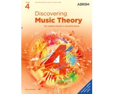 KNYGA Bookshop Discovering Music Theory, The ABRSM Grade 4 Answer Book