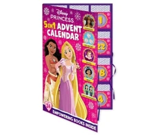 KNYGA Bookshop Disney Princess: 5-in-1 Advent Calendar
