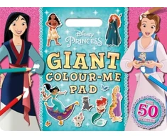 KNYGA Bookshop Walt Disney Disney Princess: Giant Colour-Me Pad