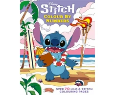 KNYGA Bookshop Disney Stitch Colour By Numbers