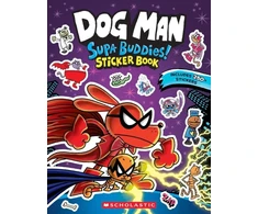 KNYGA Bookshop Scholastic Dog Man: Supa Buddies Sticker Book