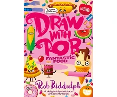 KNYGA Bookshop Biddulph Rob Draw With Rob: Fantastic Food