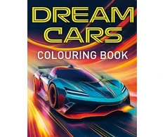 KNYGA Dean Harland Dream Cars Colouring Book