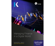 KNYGA Bookshop E1 MANAGING FINANCE IN A DIGITAL WORLD - EXAM PRACTICE KIT