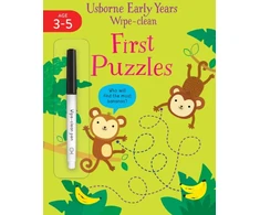 KNYGA Bookshop Early Years Wipe-Clean First Puzzles