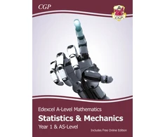 KNYGA Bookshop Edexcel AS &amp; A-Level Mathematics Student Textbook - Statistics &amp; Mechanics Year 1/AS + Online Ed