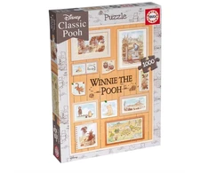KNYGA Bookshop Educa Borras - Winnie the Pooh Photoframes 1000 piece Jigsaw Puzzle