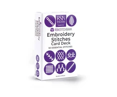 KNYGA Bookshop Royal RSN Stitch Bank: The Embroidery Stitches Card Deck: 50 Essential Stitches