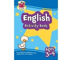 KNYGA Bookshop English Activity Book for Ages 3-4 (Preschool)