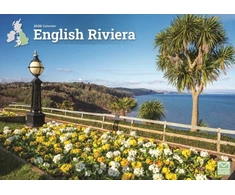 KNYGA Bookshop English Riviera A4 Calendar 2026
