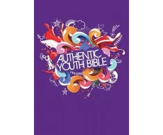 KNYGA Bookshop ERV Authentic Youth Bible Violetinė