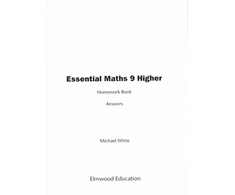 KNYGA Bookshop Essential Maths 9 Higher Homework Book Answers