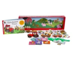 KNYGA Bookshop Farm Animal Train