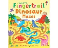 KNYGA Bookshop Fingertrail Dinosaur Mazes