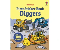 KNYGA Bookshop First Sticker Book Diggers