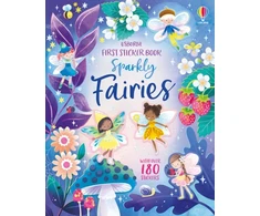 KNYGA Bookshop First Sticker Book Sparkly Fairies
