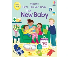 KNYGA Bookshop First Sticker Book The New Baby