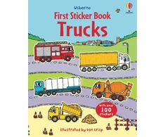 KNYGA Bookshop First Sticker Book Trucks