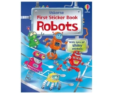 KNYGA Bookshop Beecham Alice First Sticker Book Robots